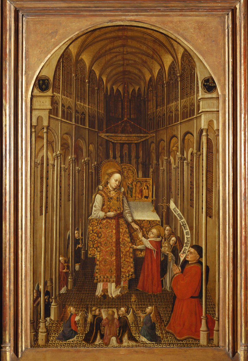 Le sacerdoce de la Vierge - de wijding van de Maagd ... door French School