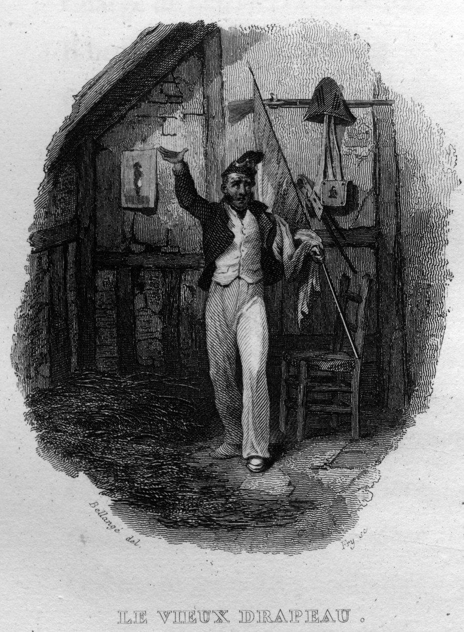 Le vieux drapeau Chanson de Beranger in 