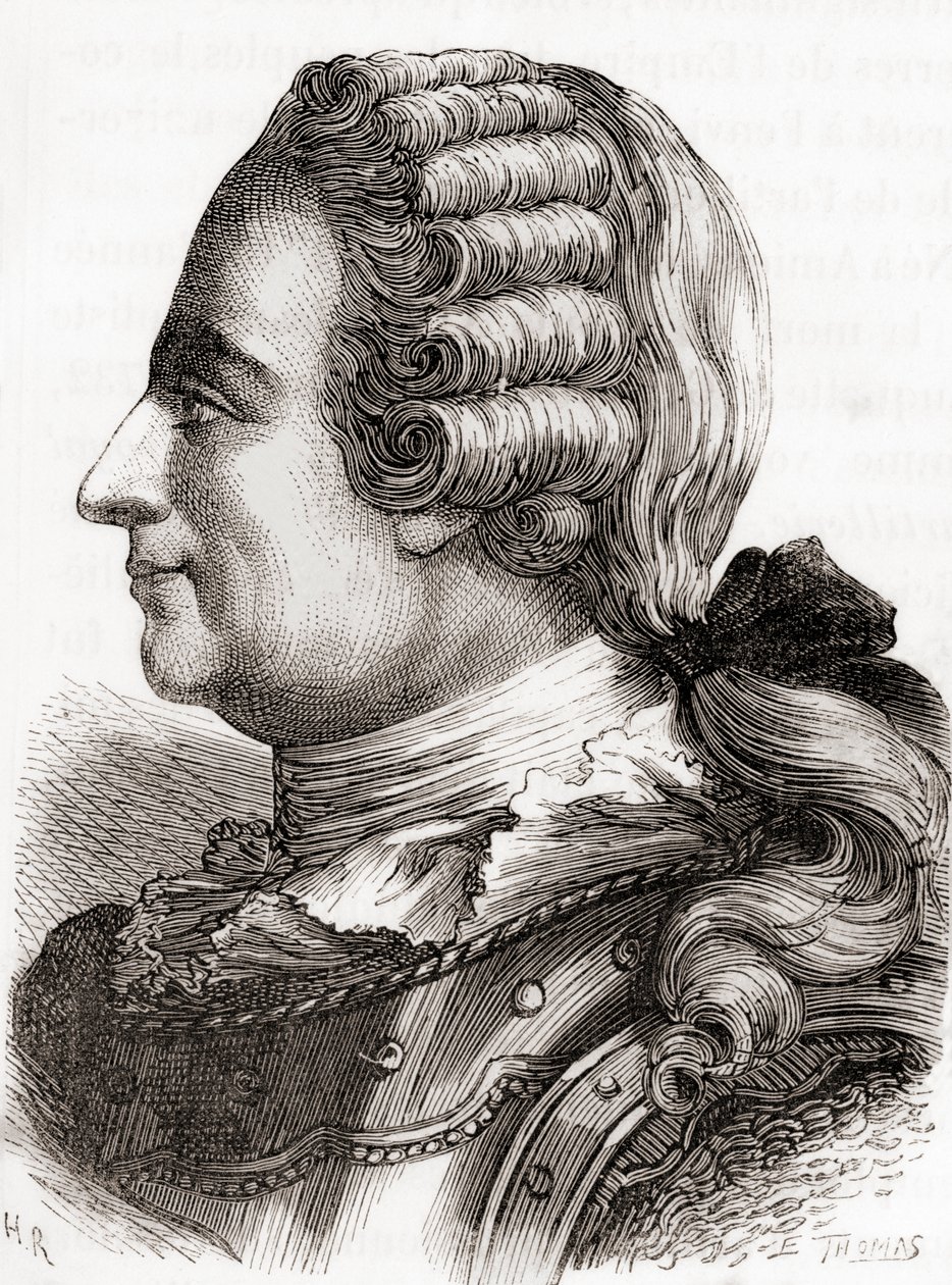 Luitenant-generaal Jean-Baptiste Vaquette de Gribeauval, uit 