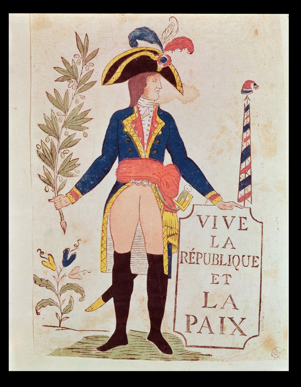 Lang leve de Republiek en de Vrede, c.1795-99 door French School