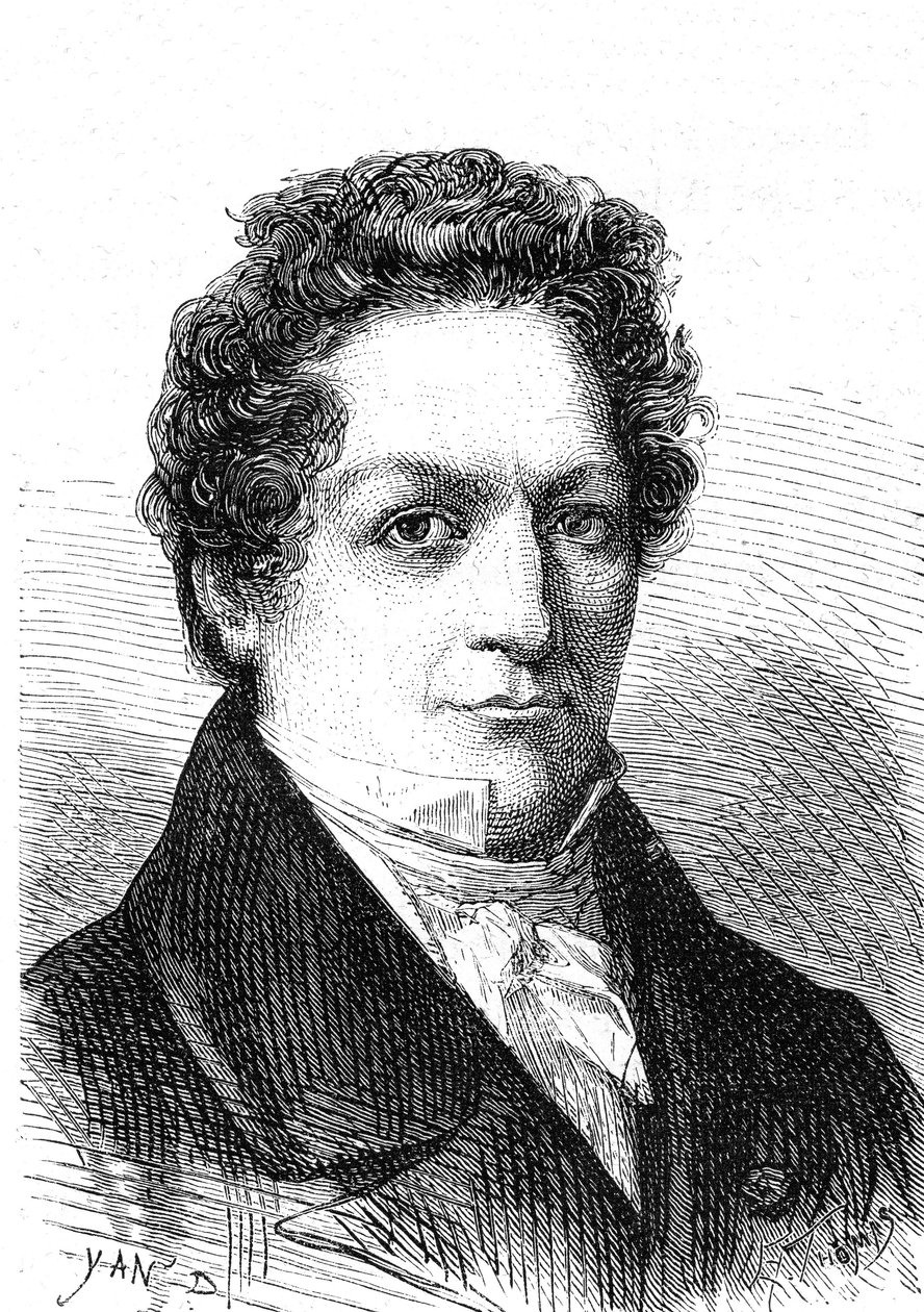 Louis Jacques Thenard (1777-1857), een Franse chemicus, ontdekte boor en zuurstofrijk water door French School