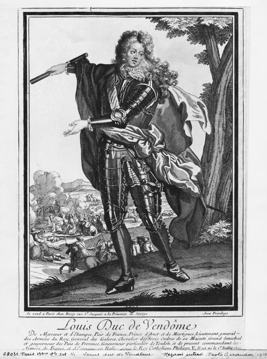 Louis Joseph de Bourbon, Hertog van Vendome, bekend als De Grote Vendome door French School