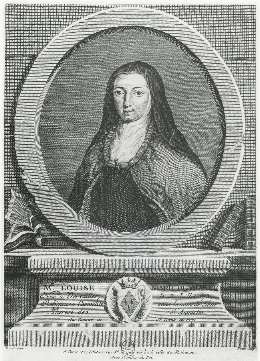 Louise-Marie de France door French School