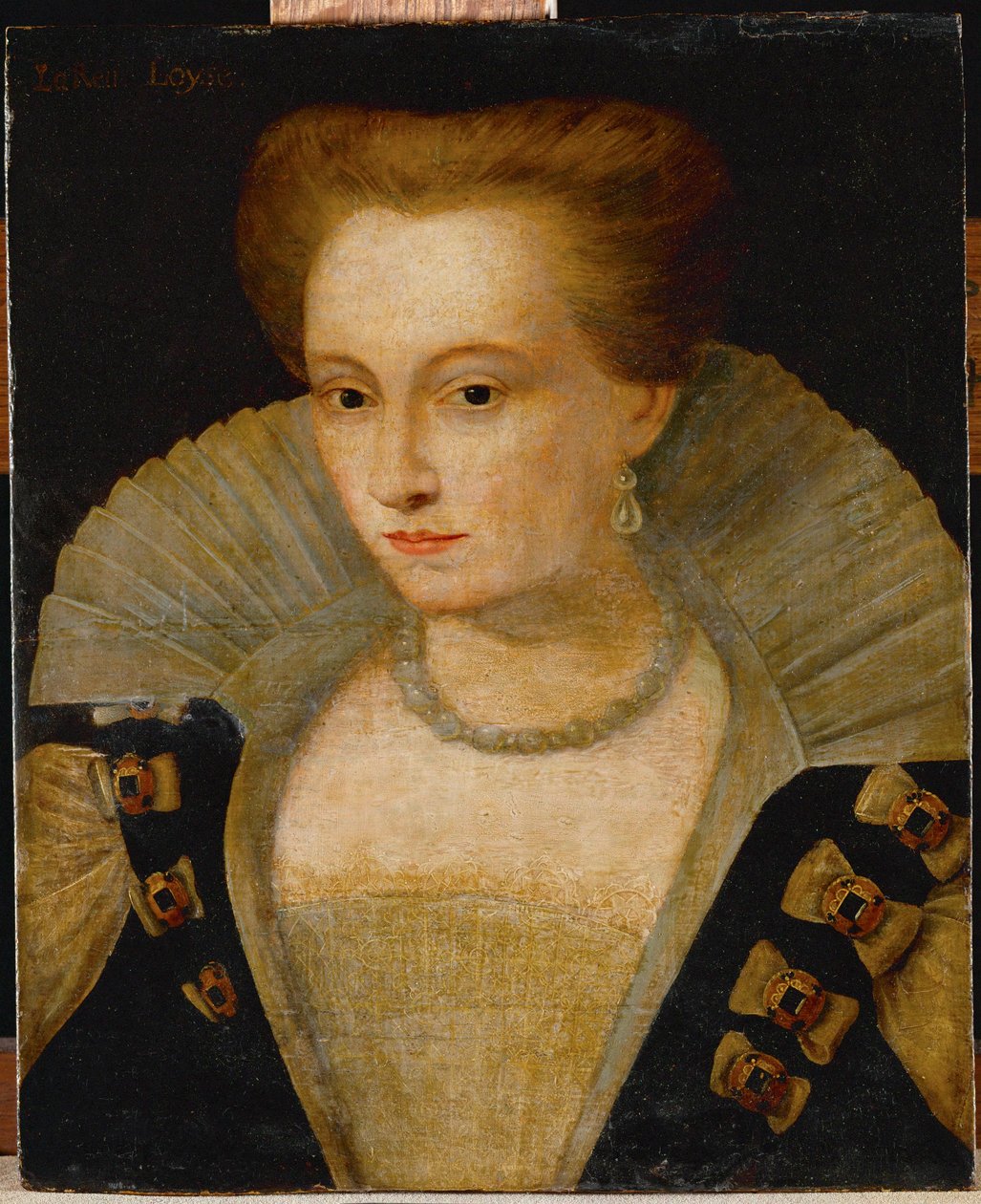 Louise de Lorraine, koningin van Frankrijk, vrouw van Henri III ... door French School