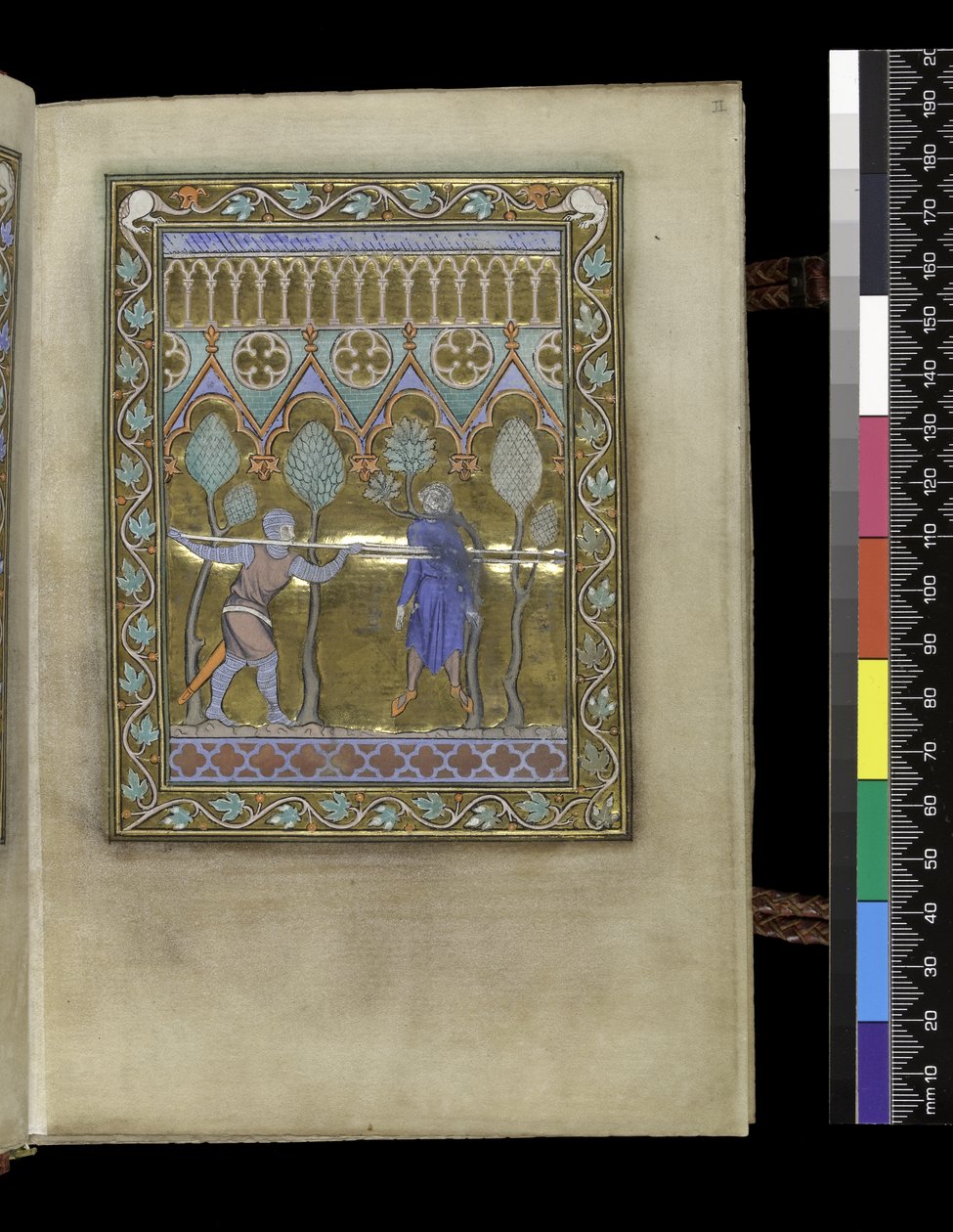 MS 300 f.IIr, uit het Psalter en de Getijden van Isabella van Frankrijk, Parijs, c.1265-70 door French School