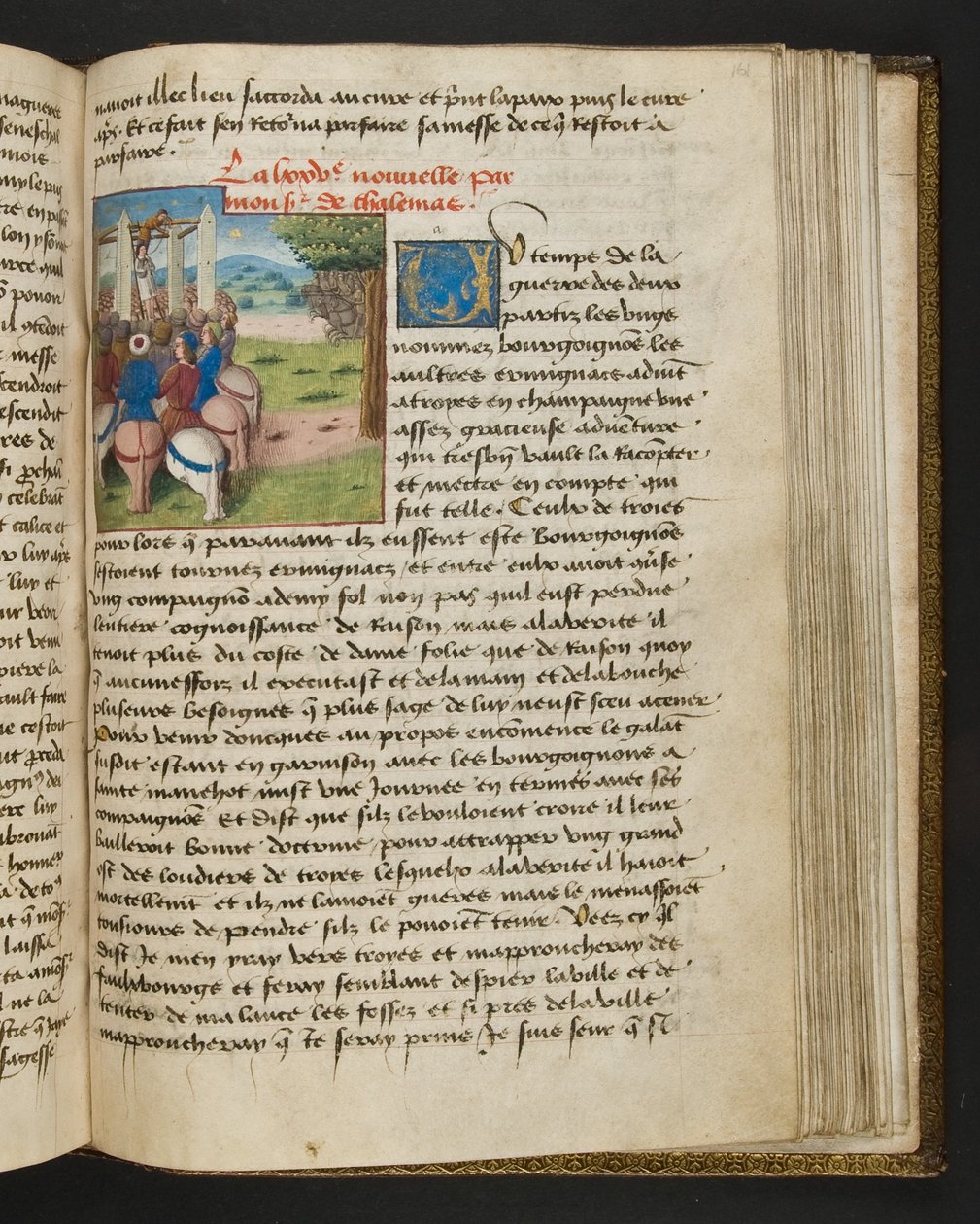 Pagina uit Cent Nouvelles Nouvelles, c.1461-62 door French School