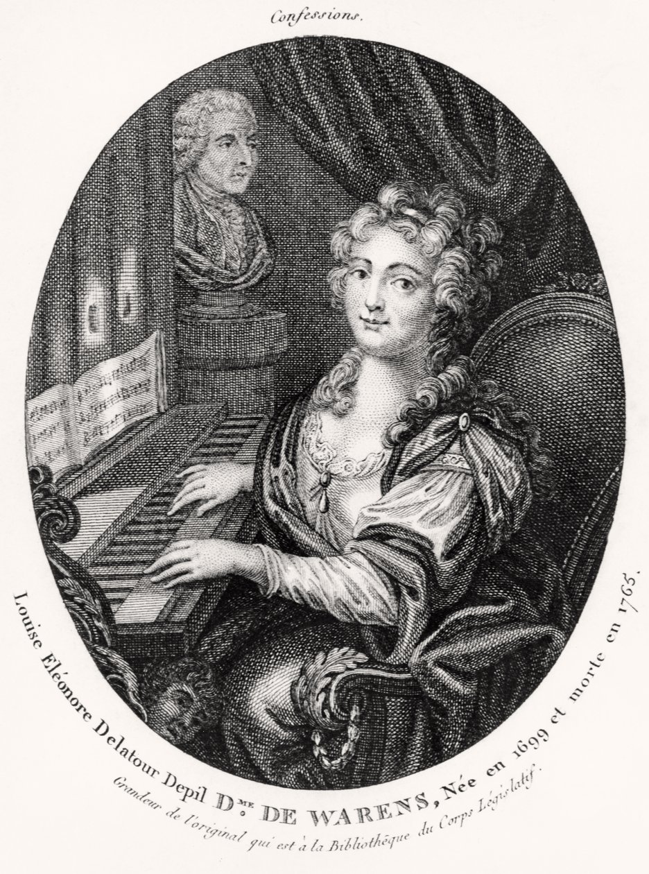 Madame de Warens, ca. 1789 door French School