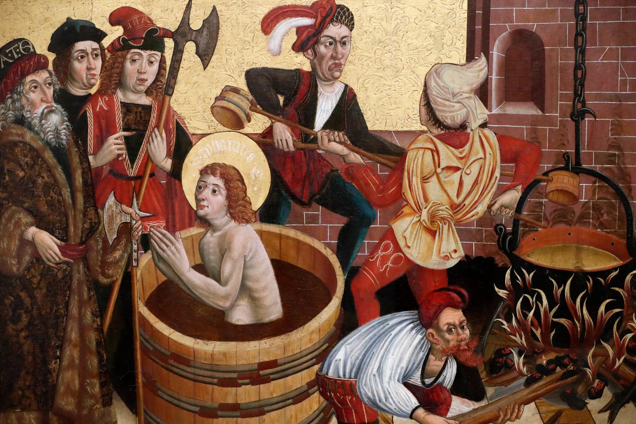 Martelaarschap van Sint Jan door French School