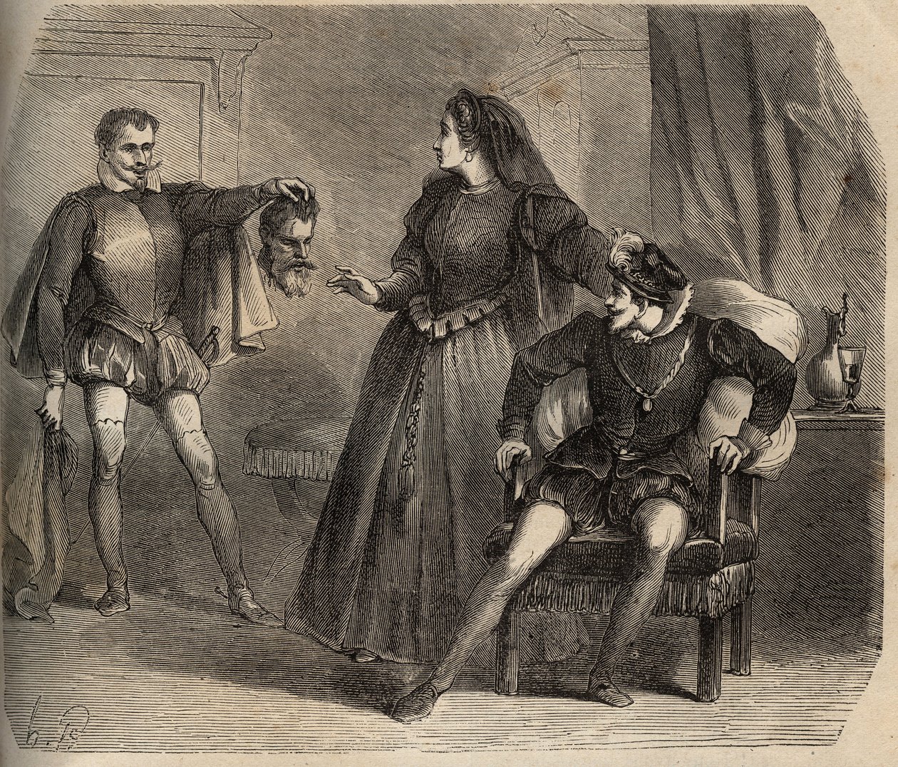Bloedbad van Sint-Bartholomeüs, 24 augustus door French School