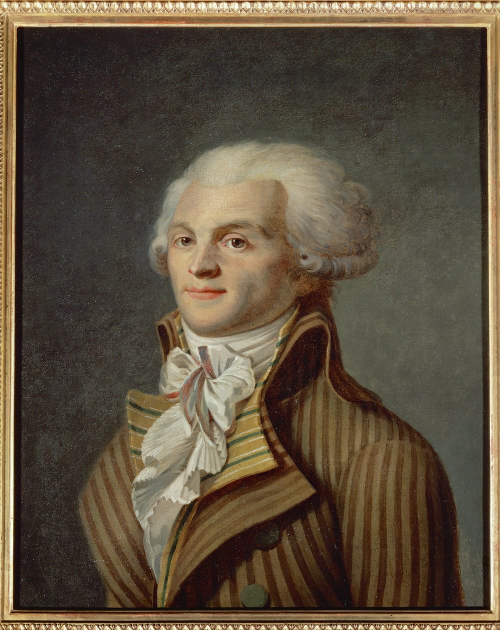 Maximilien Robespierre ... door French School