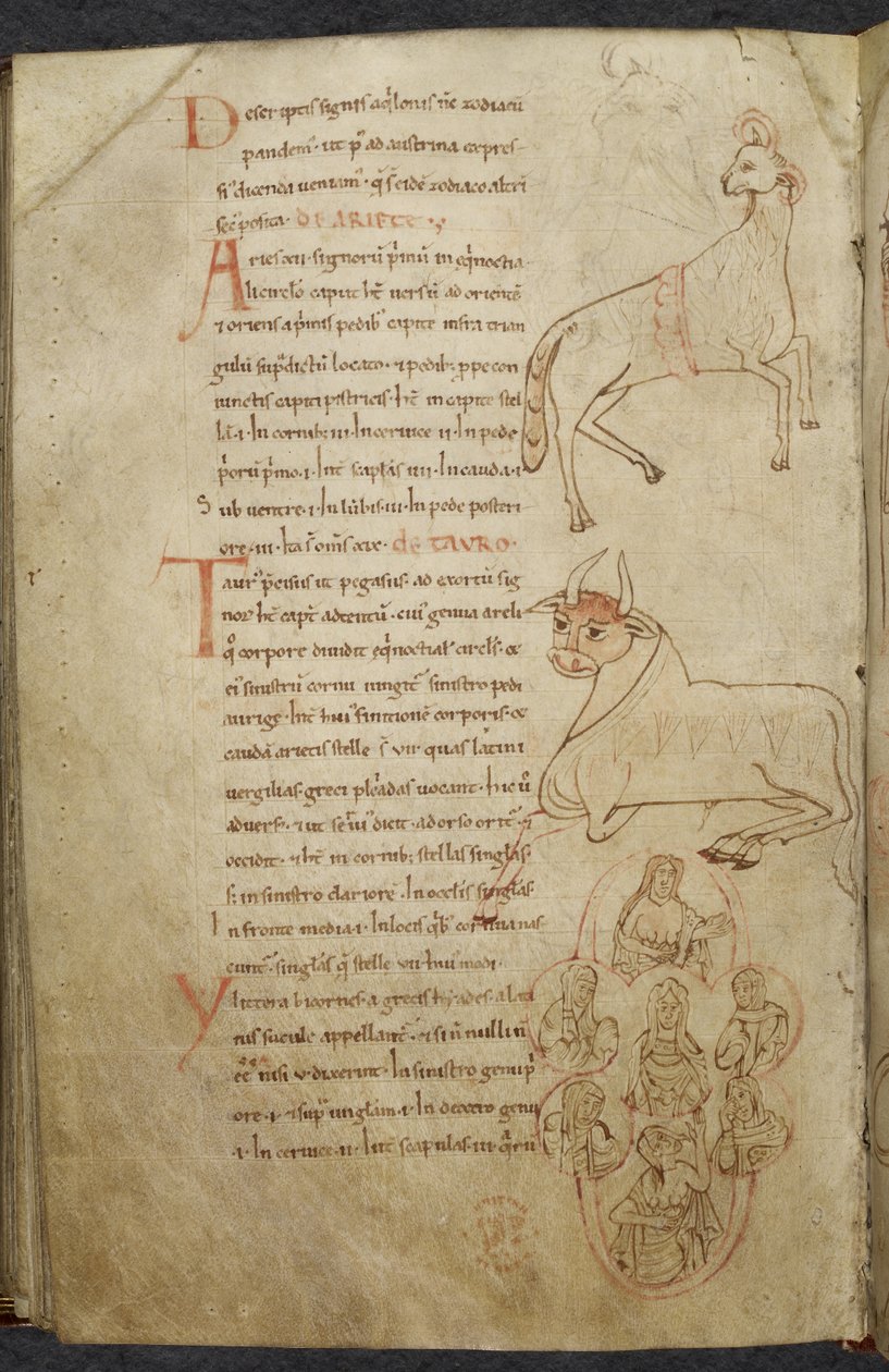 Verzameling werken over computus en astronomie, Royal MS 13 A XI door French School