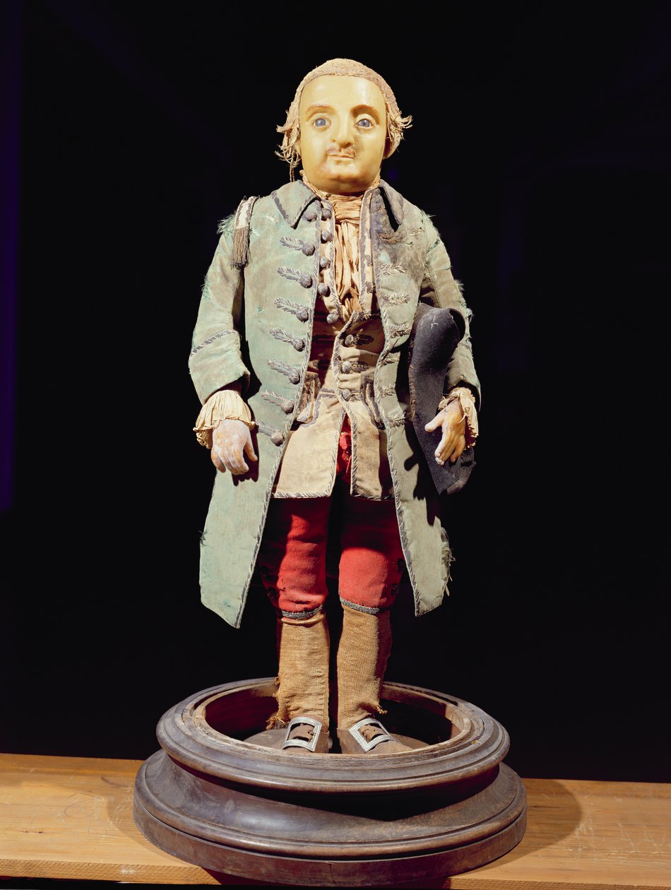 Model van Nicolas Fery (Bebe) (1741-64) dwerg van koning Stanislas Lesczinski (1677-1766) van Polen (was) door French School