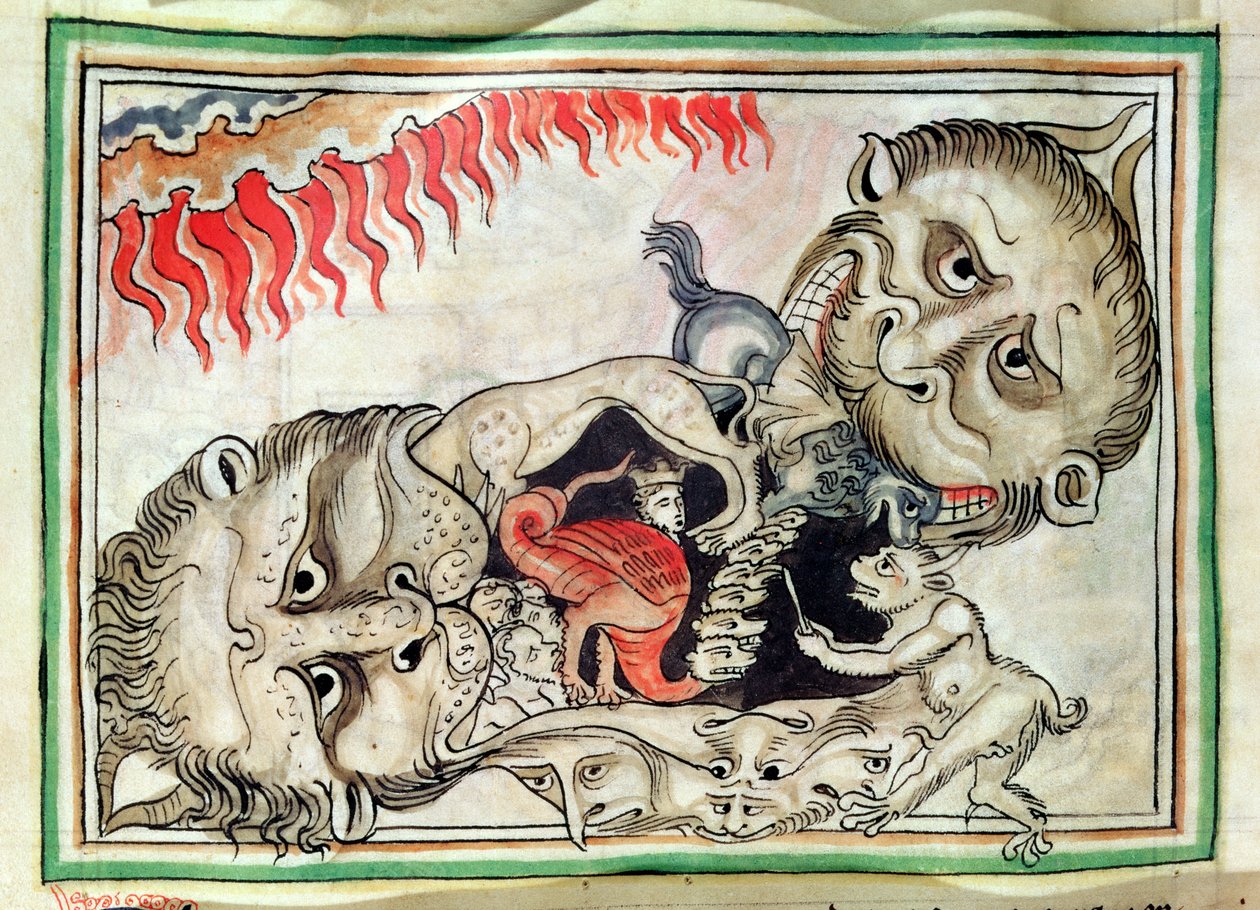 Ms 422 f.95v Hel door French School