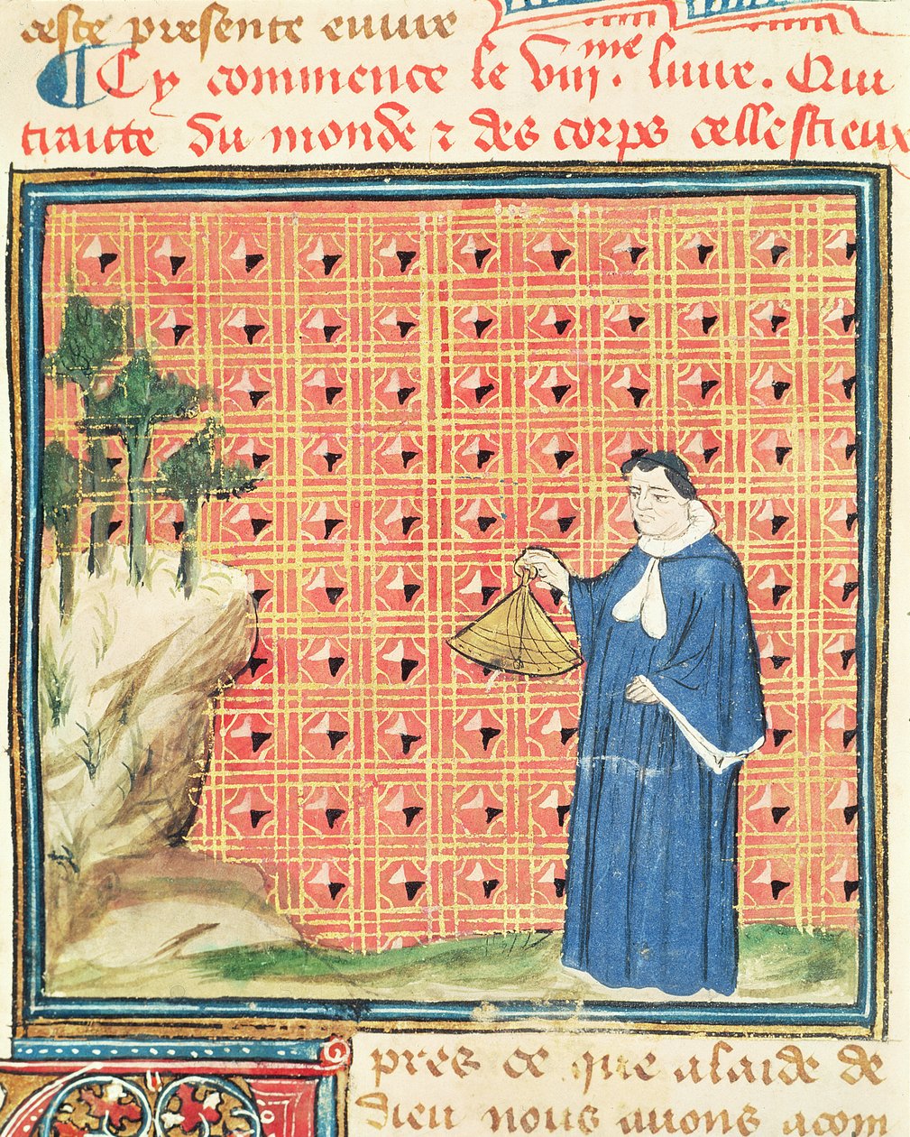 Ms 993 fol.130 De zonnewende, uit Le Livre des Proprietes des Choses door Jean Cordichon door French School