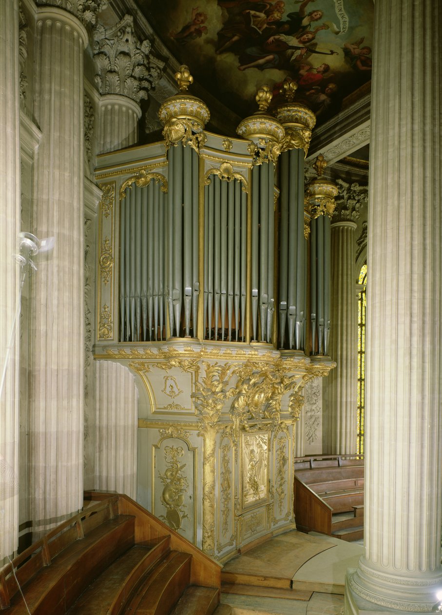 Orgel in de kapel door French School