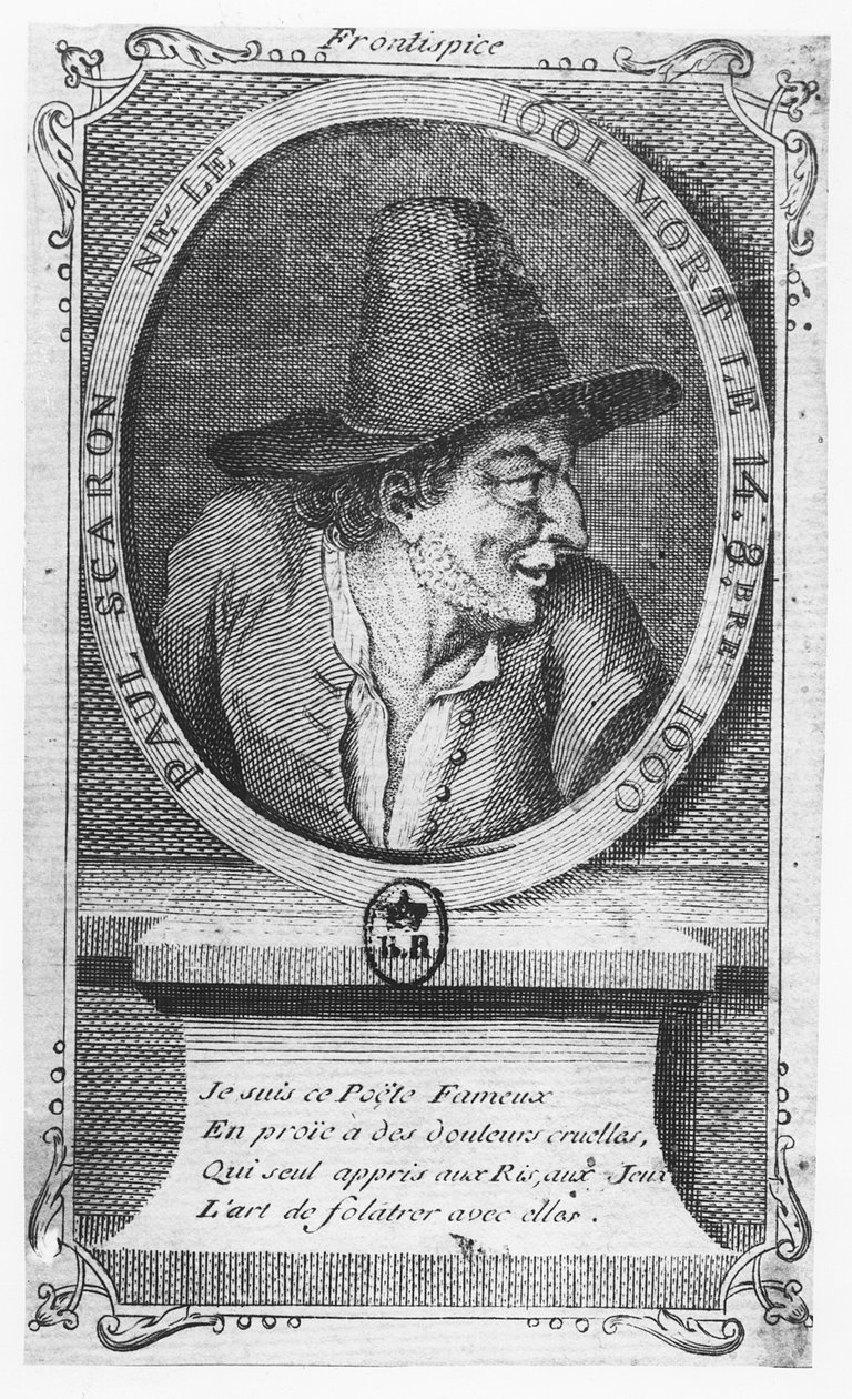 Paul Scarron (gravure) door French School