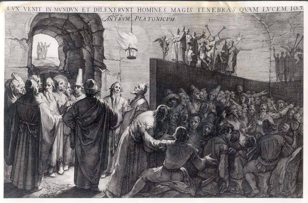 De grot van Plato door French School