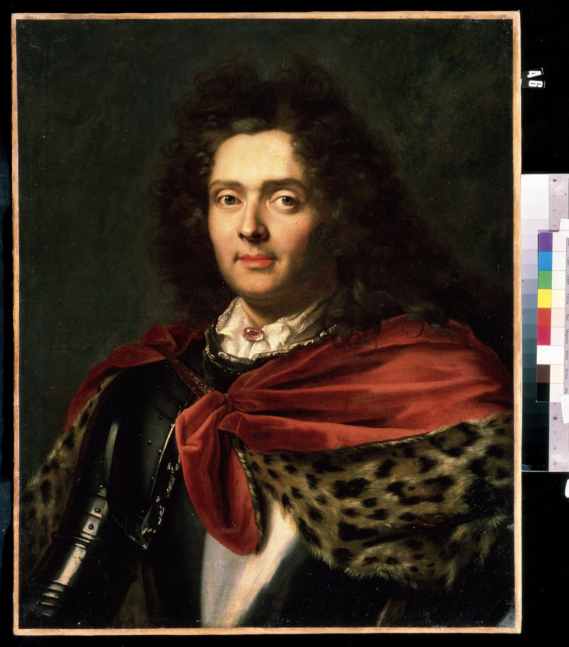 Portret van een Franse aristocraat uit de 18e eeuw door French School