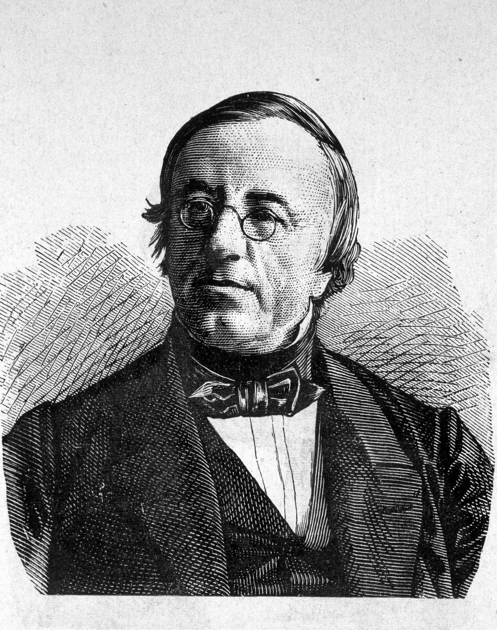 Portret van A. de la Rive (1801 - 1873), Zwitserse natuurkundige - in 