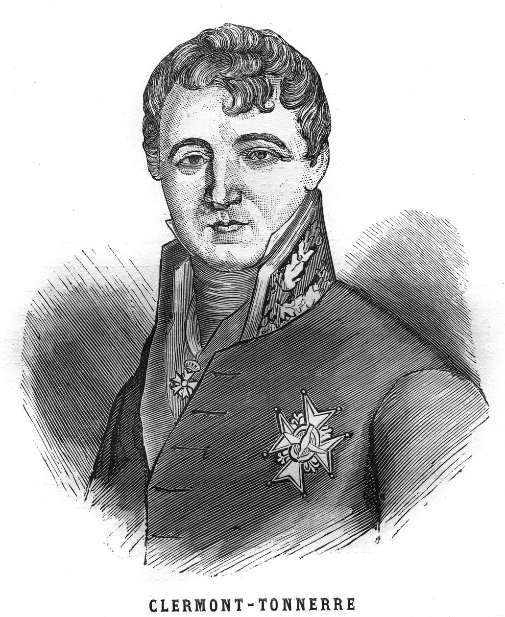 Portret van Aimé Marie Gaspard de Clermont-Tonnerre door French School