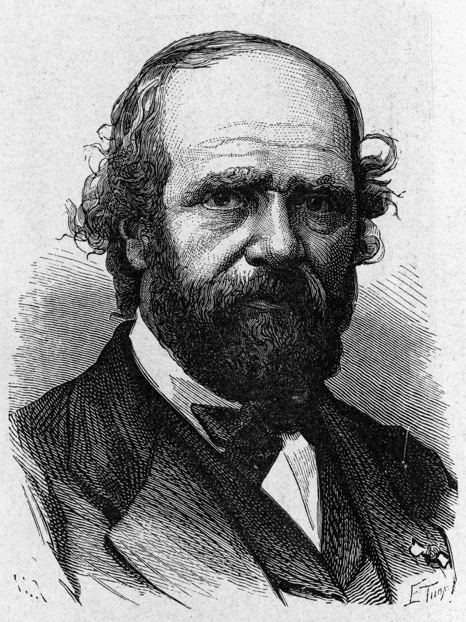 Portret van Alphonse Poitevin - in 