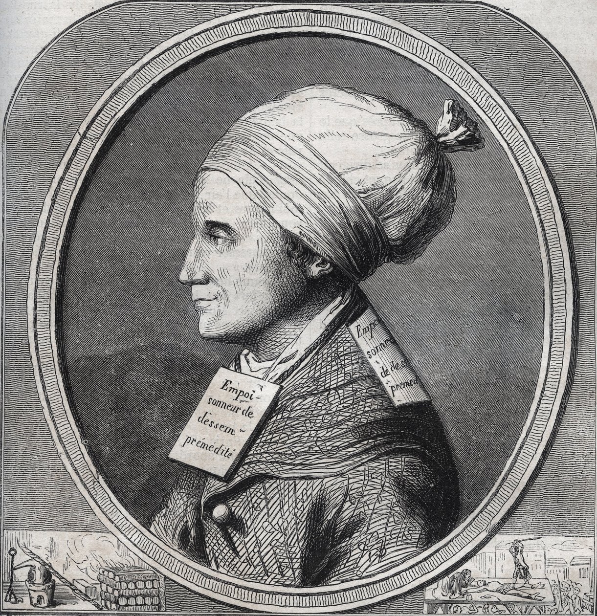Portret van Antoine-Francois Desrues (1744-1777) Franse vergiftiger door French School