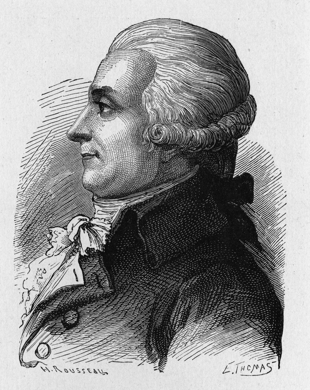 Portret van Baron Louis-Bernard Guyton-Morveau (Louis Bernard Guyton de Morveau) (Guiton) (1737-1816), Franse politicus, chemicus en revolutionair - in 