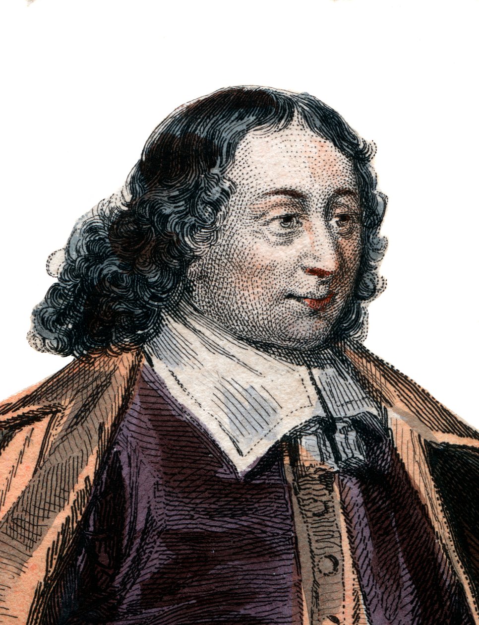 Portret van Blaise Pascal (1623-1662), Franse wiskundige en schrijver door French School