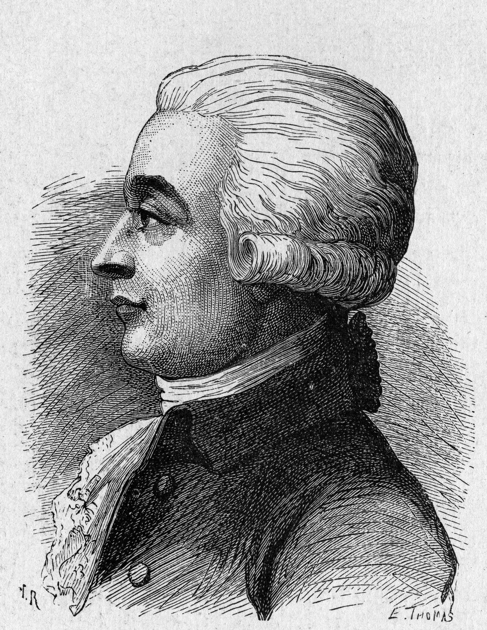 Portret van Blanchard (1709 - 1853), Franse luchtvaartkundige - in 