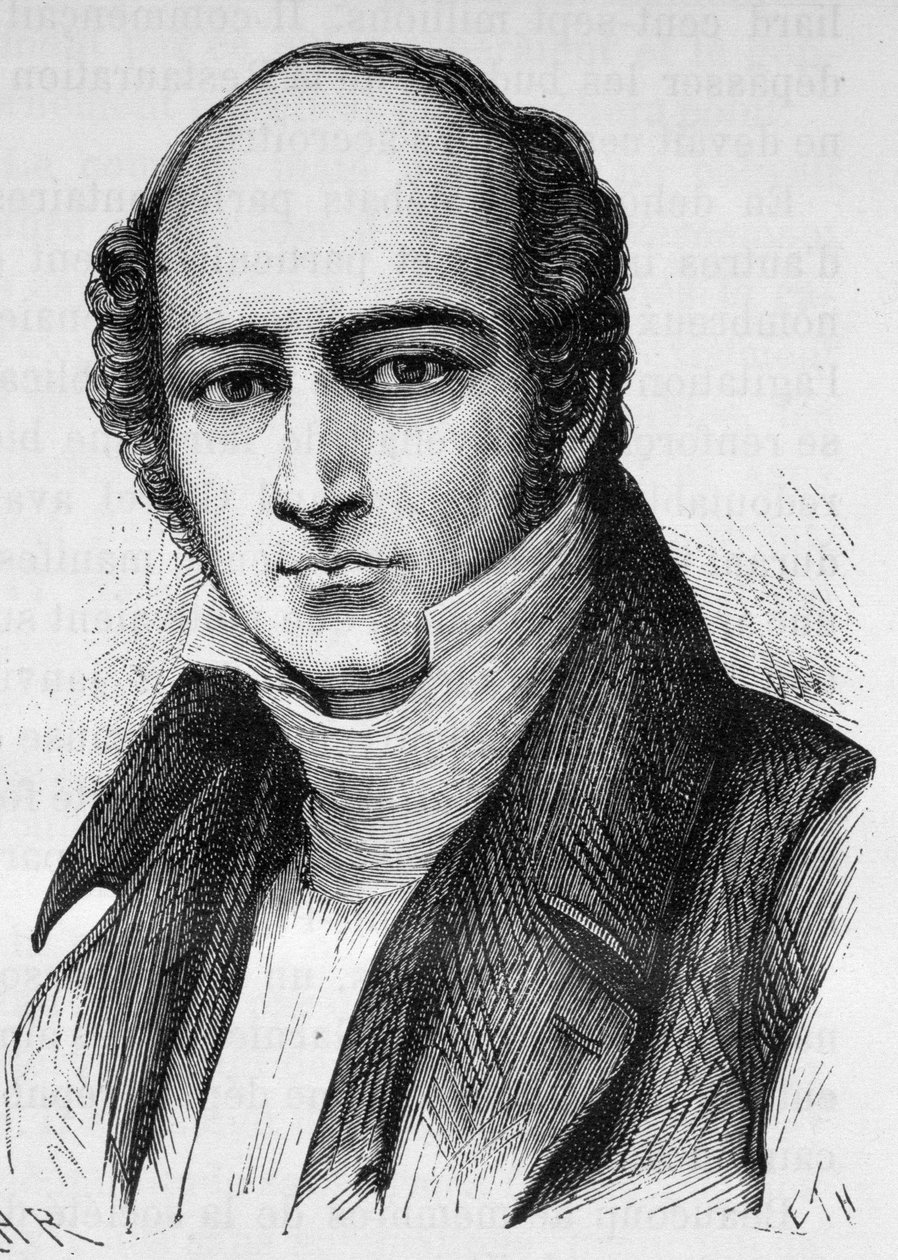Portret van Camille Hyacinthe Odilon Barrot (1791-1873), Franse politicus - uit "L