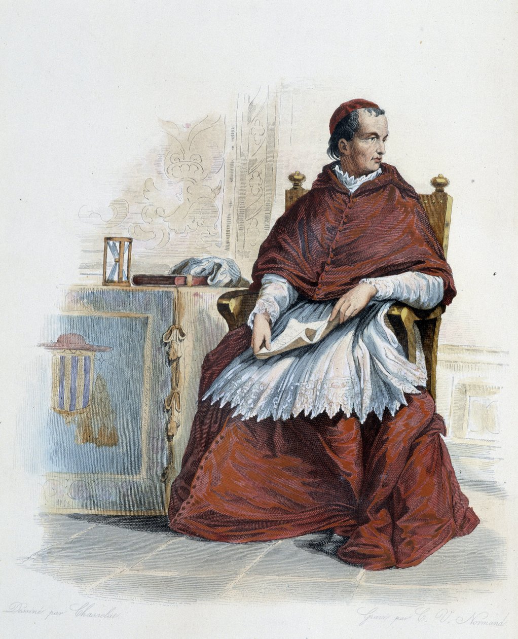 Portret van Kardinaal Georges d