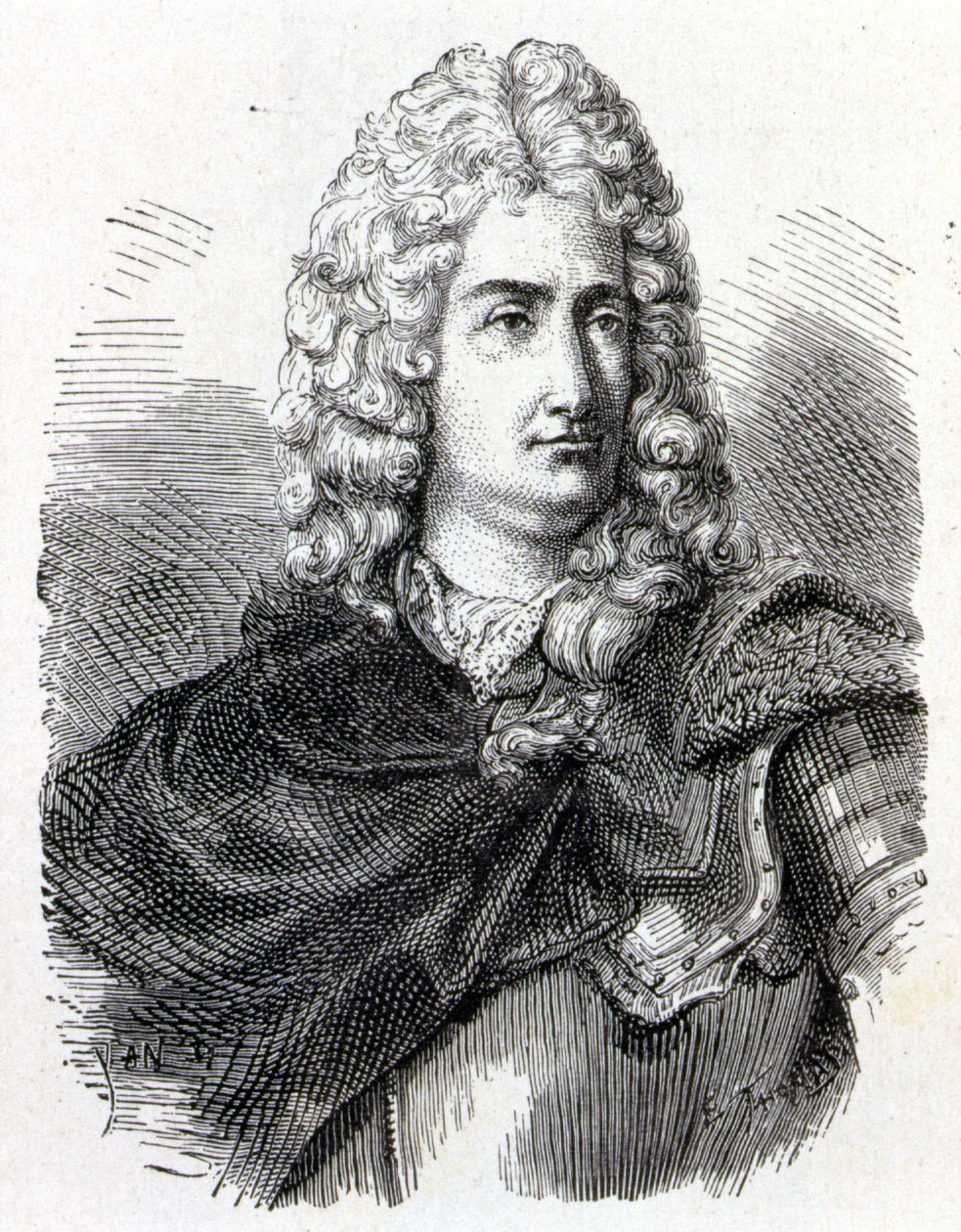 Portret van Charles François Du Fay (Dufay?) (1698 - 1739), Franse chemicus en natuurkundige - in 