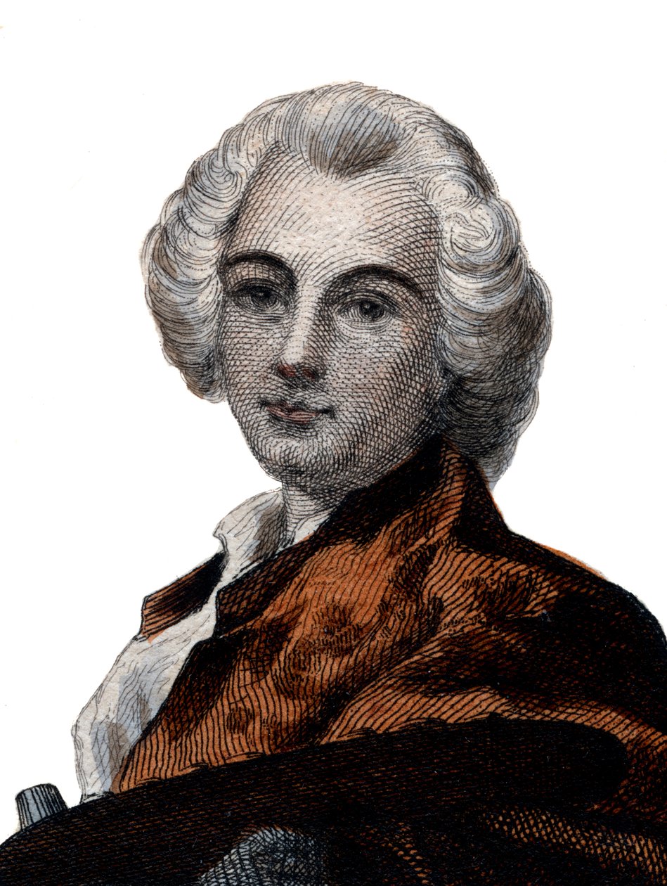 Portret van Claude Joseph Vernet (1714-1789), Franse schilder door French School