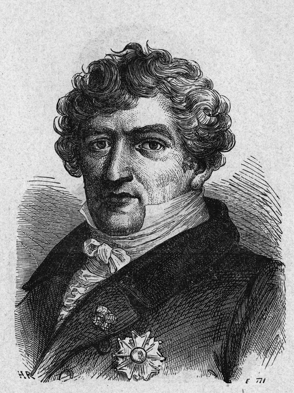 Portret van Cuvier (1769-1832), Franse zoöloog en paleontoloog - in 