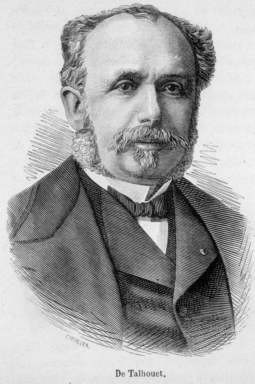 Portret van De Talhouet - in "L