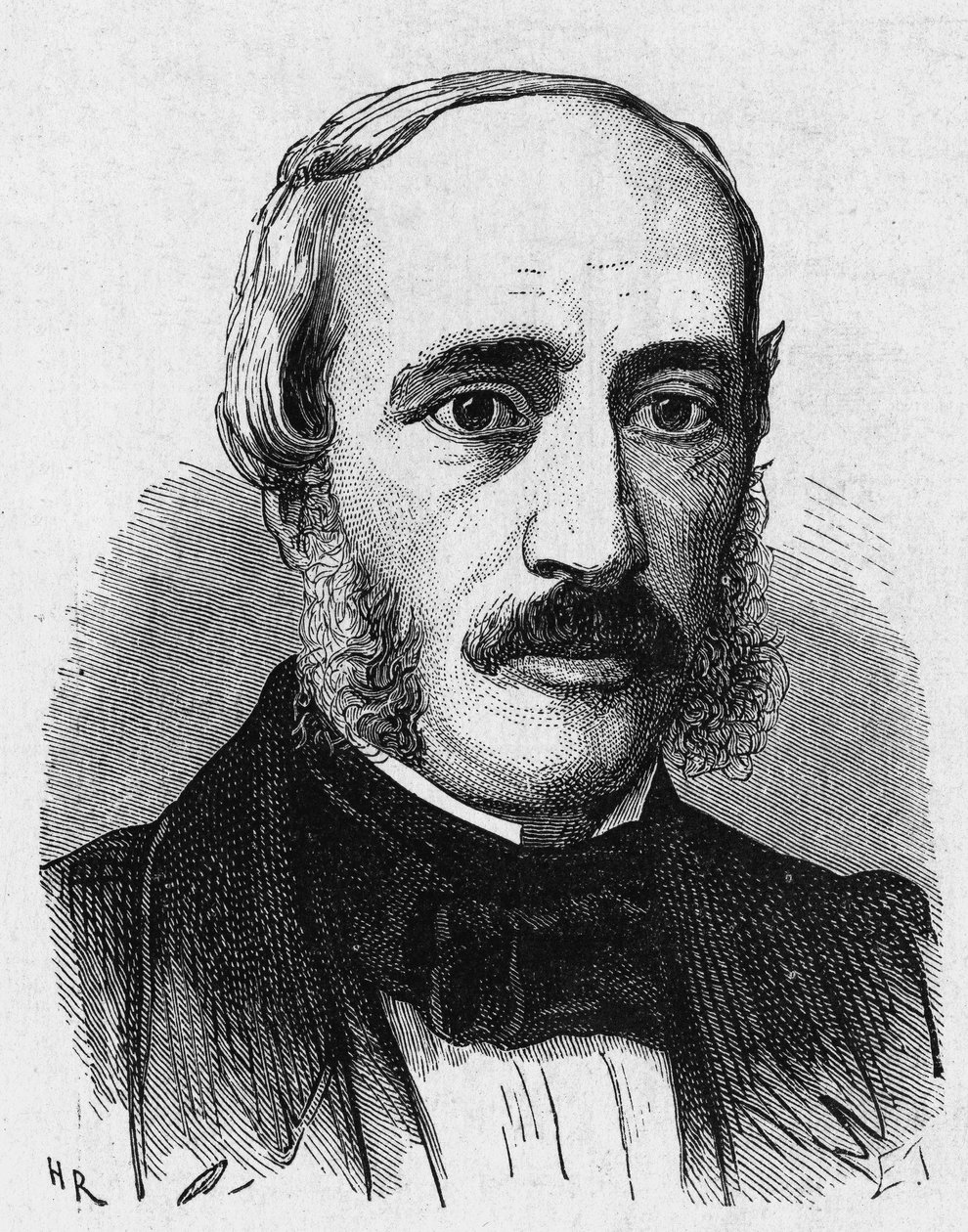 Portret van Edmond Becquerel (1820 - 1891), Franse natuurkundige - in 