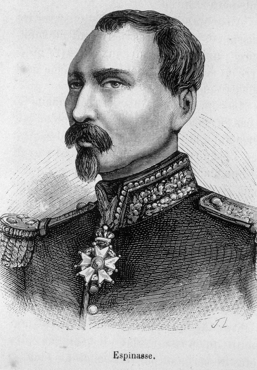 Portret van Espinasse - in "L