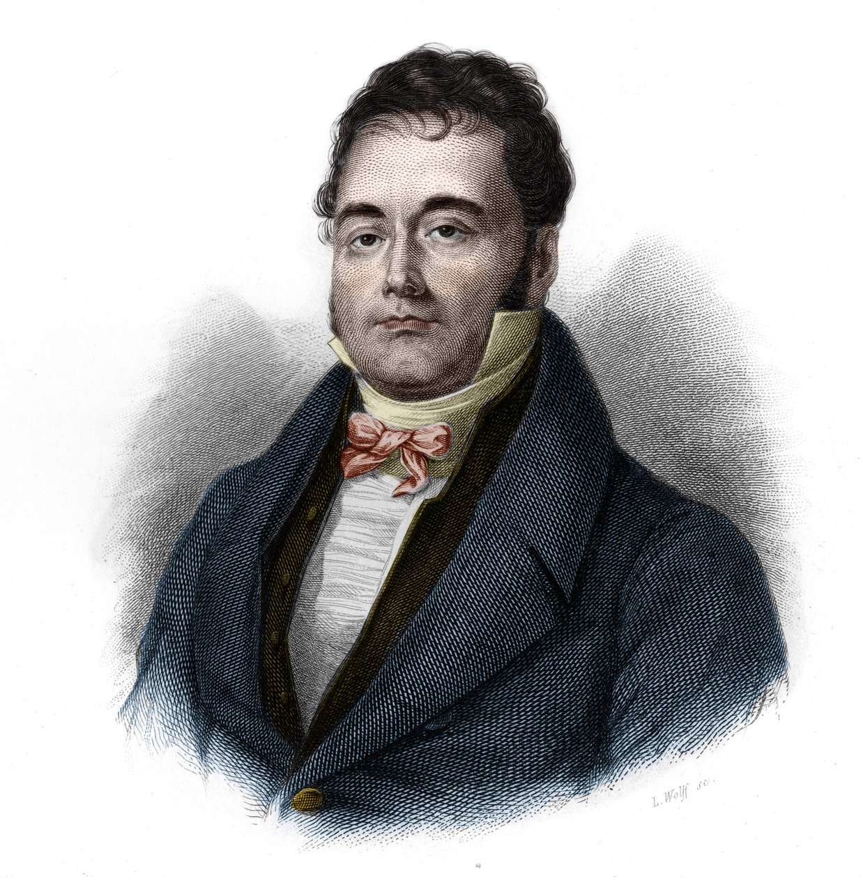 Portret van Francois Mauguin (1785-1854), Franse politicus. in 