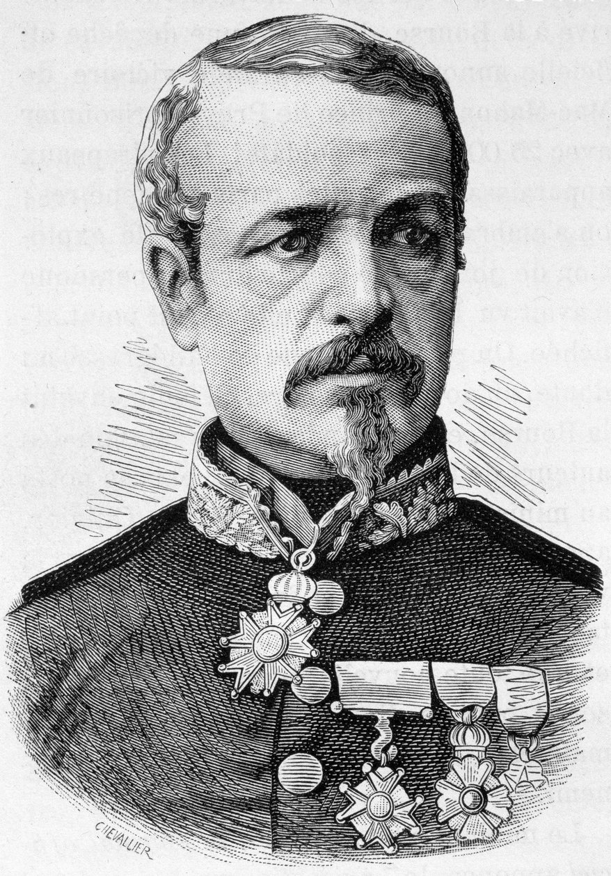 Portret van generaal Charles Auguste Frossard (1807 - 1875) - in 