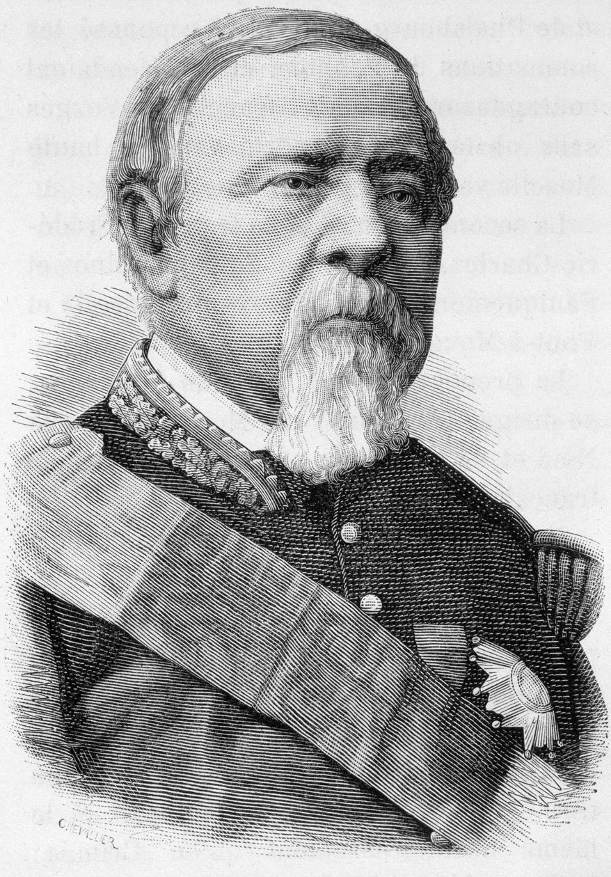 Portret van Generaal Ladmirault - uit "L
