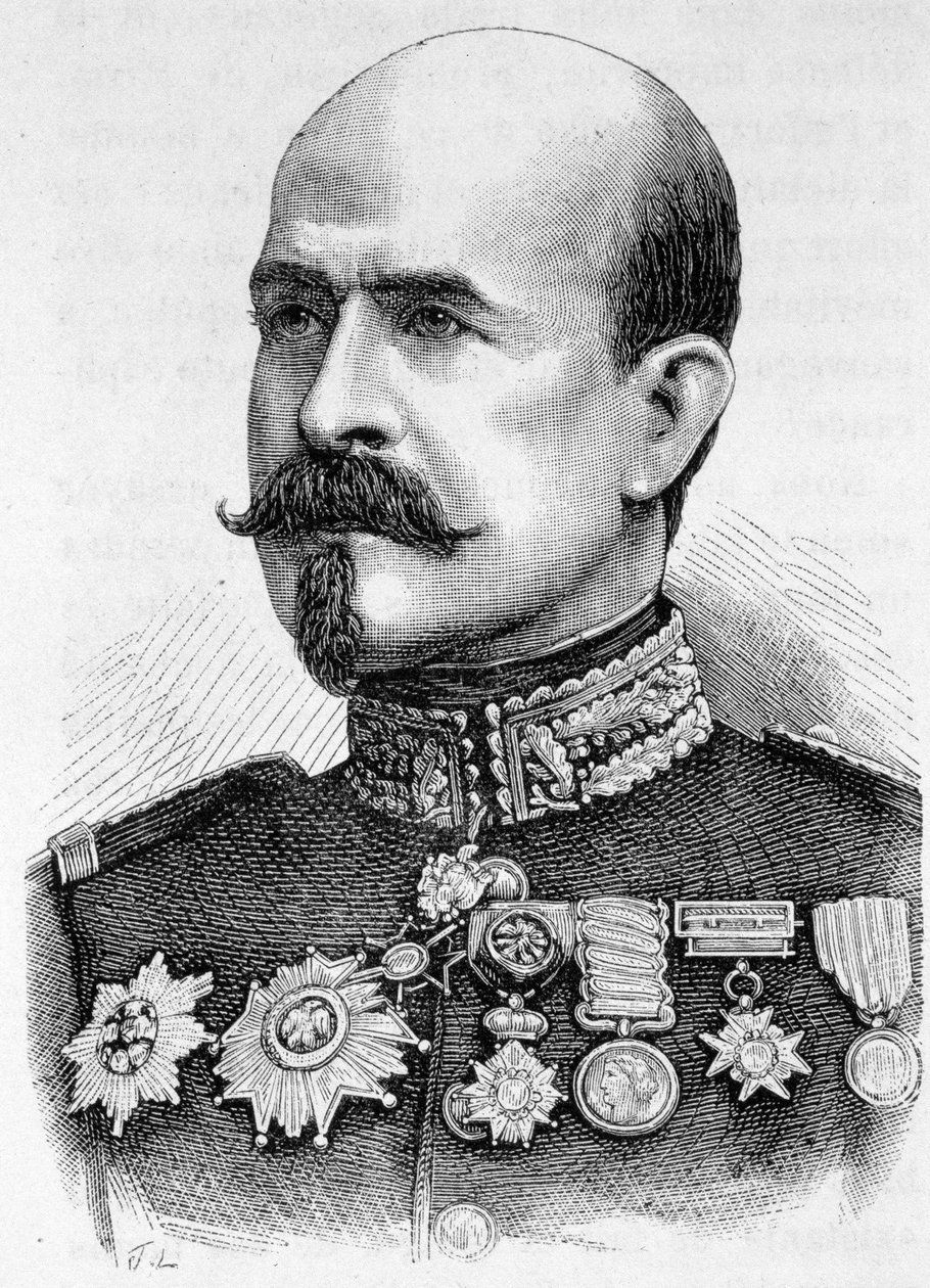 Portret van Generaal Trochu (1815 - 1896) - in 