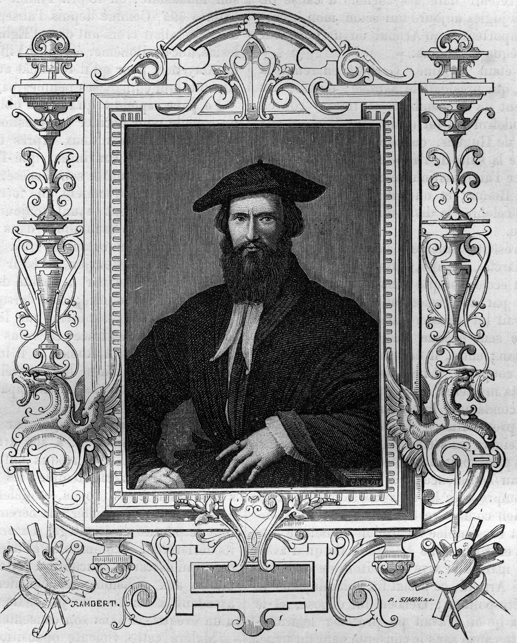 Portret van Gerbert d