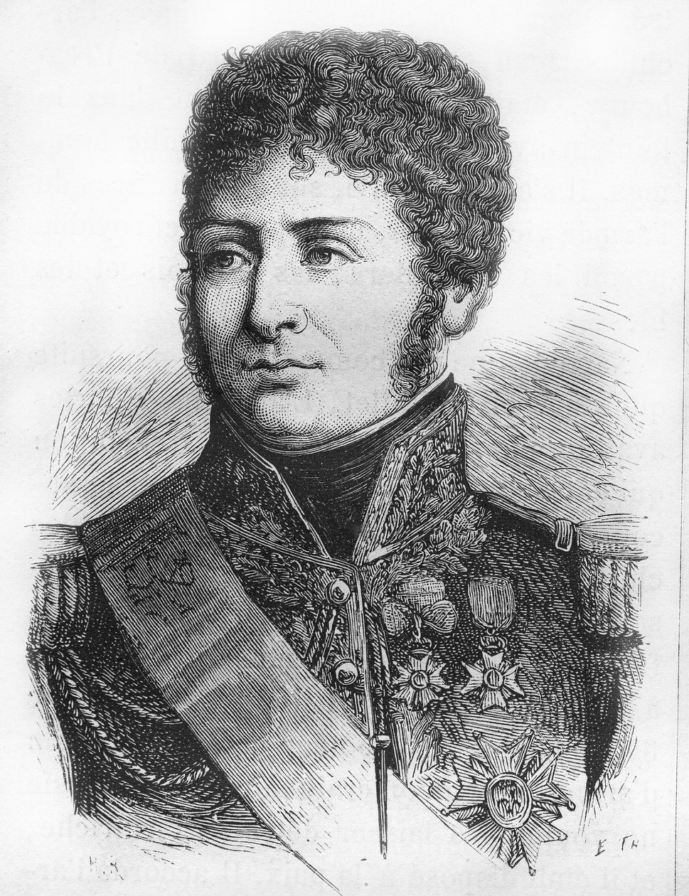 Portret van Henri Clarke, Franse generaal en politicus (Hertog van Feltre 1809) door French School