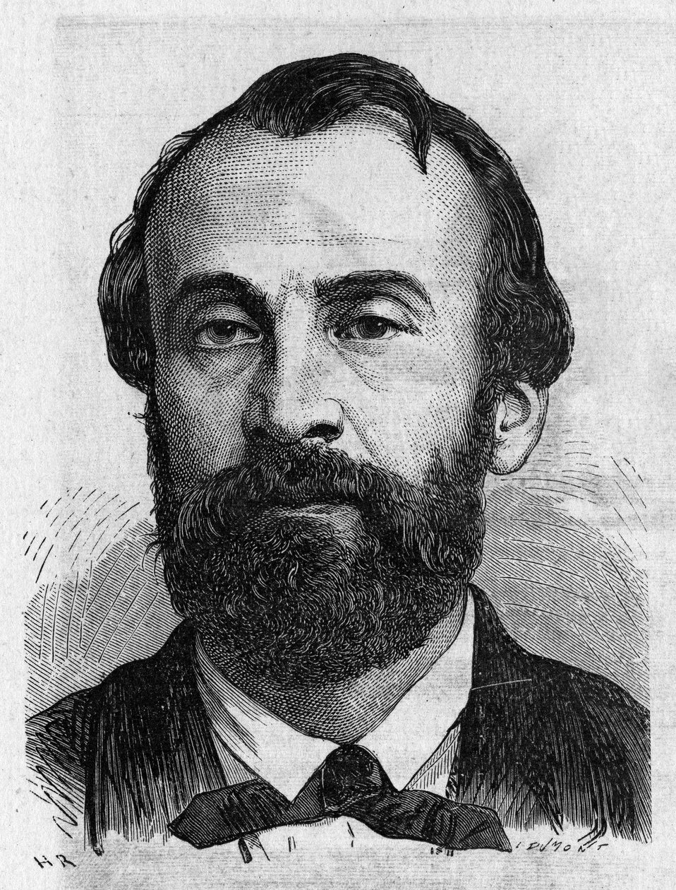 Portret van Henry Giffard (1825 - 1882), Franse ingenieur - in 