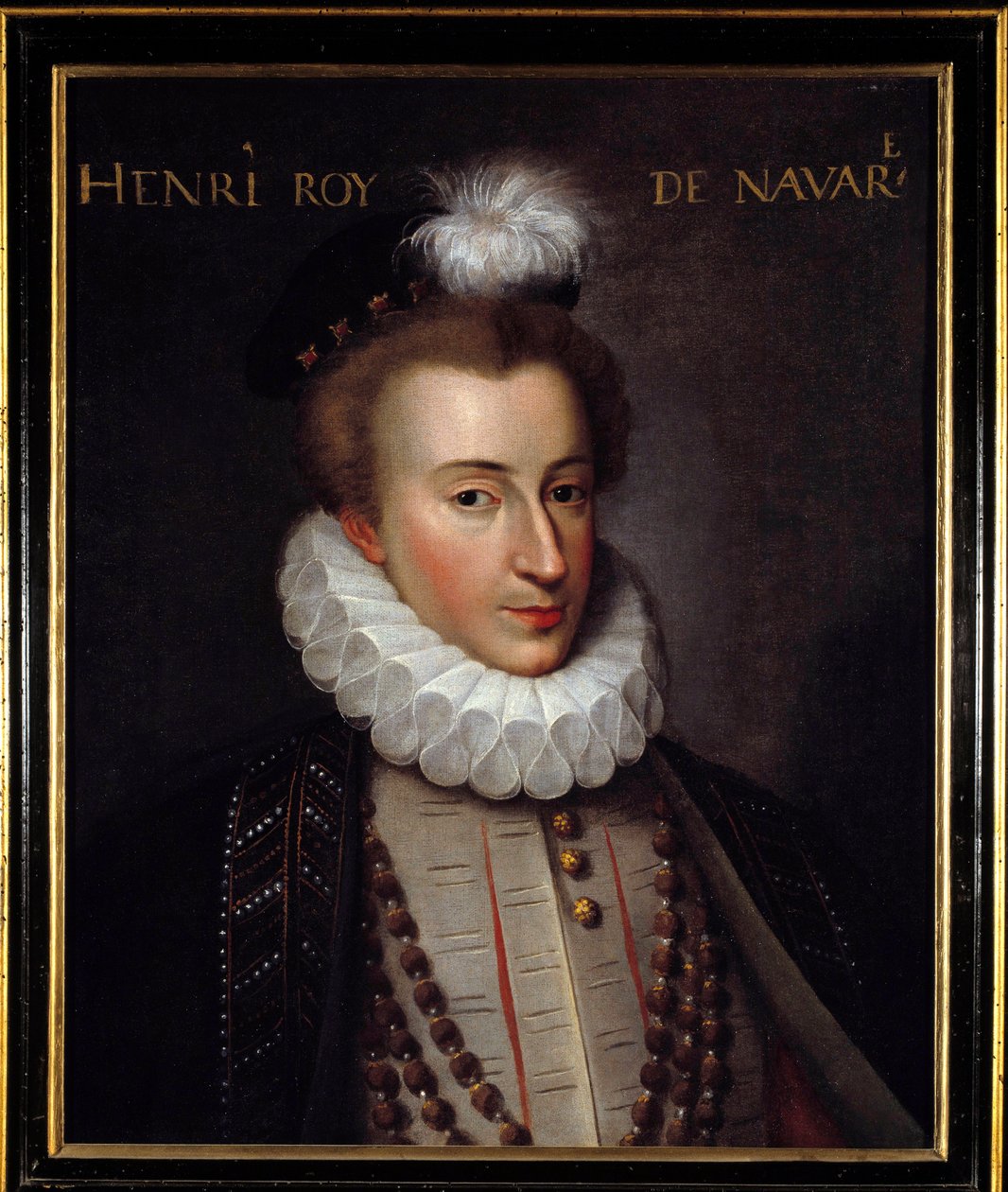 Portret van Hendrik IV (1553-1610) Koning van Frankrijk door French School