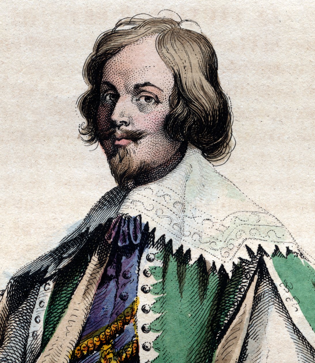 Portret van Jacques Callot (1592-1635) door French School