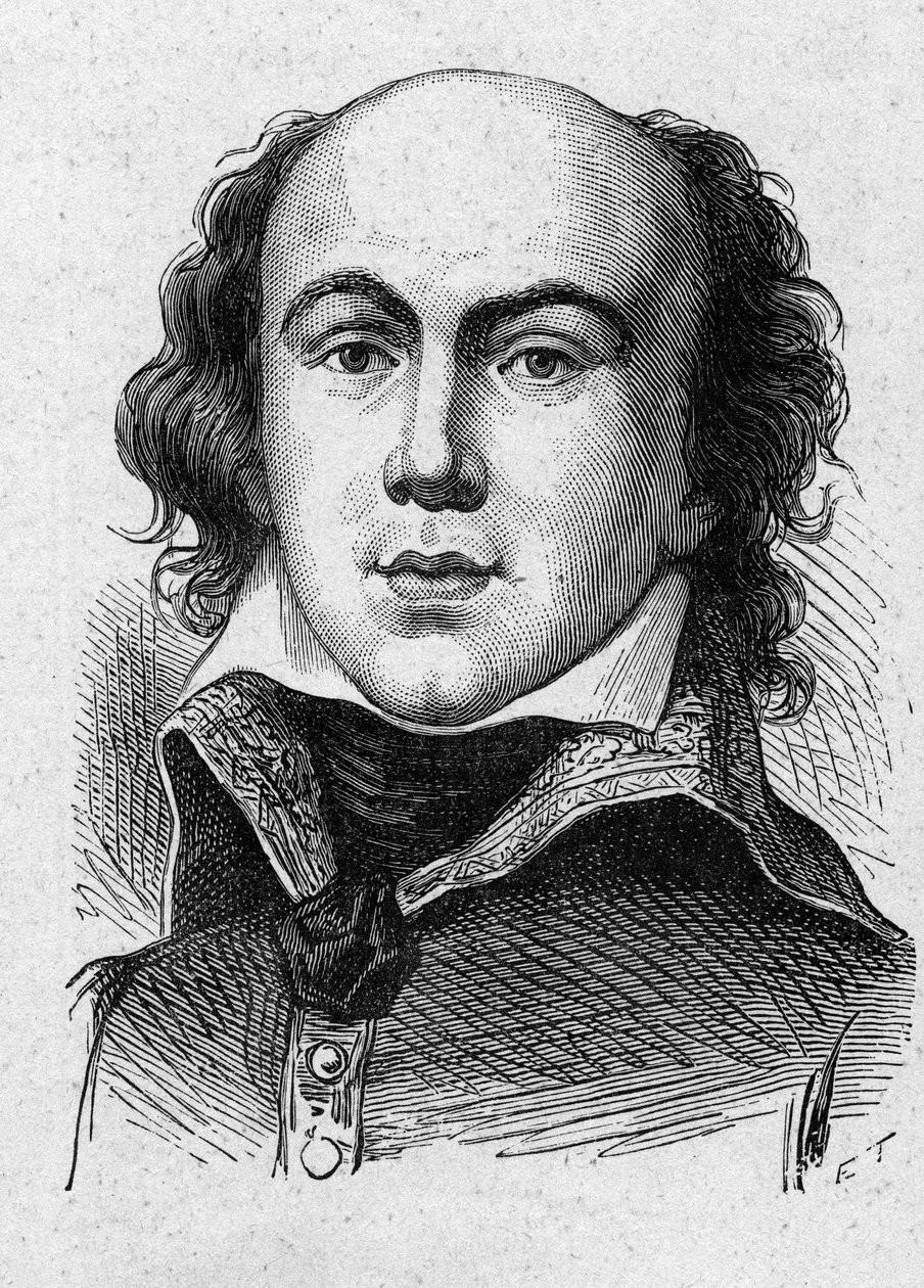 Portret van Jean-Baptiste Annibal Aubert du Bayet (1757-1797) Franse politicus en generaal door French School
