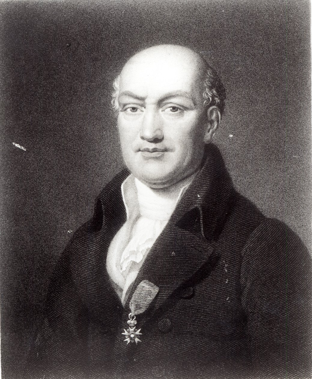 Portret van Jean Baptiste Joseph Delambre (1749-1822) door French School