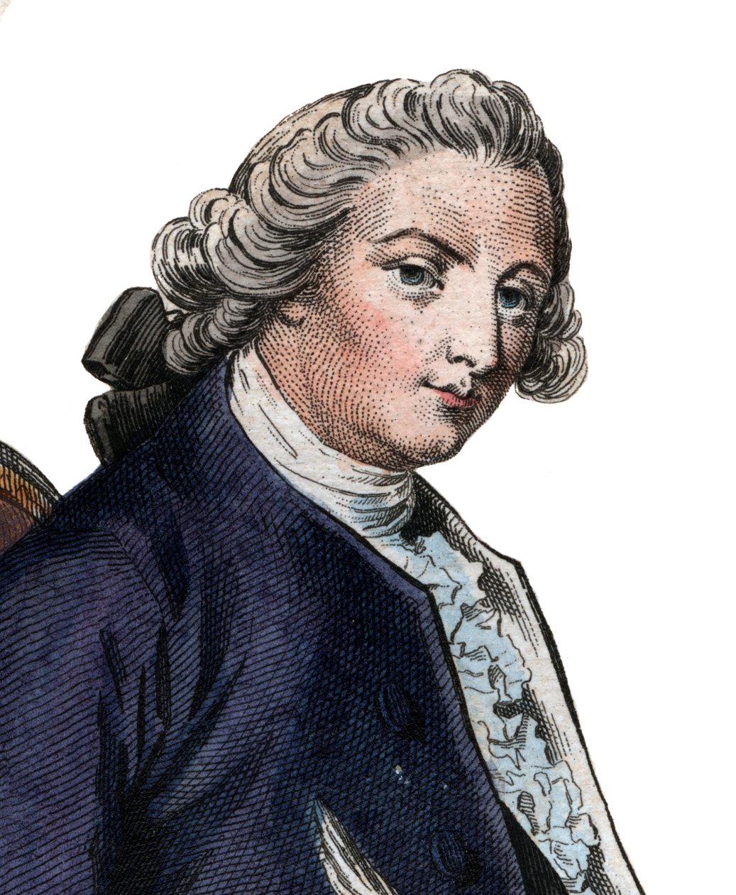 Portret van Jean Baptiste Louis Gresset (1709-1777), Franse dichter en toneelschrijver door French School