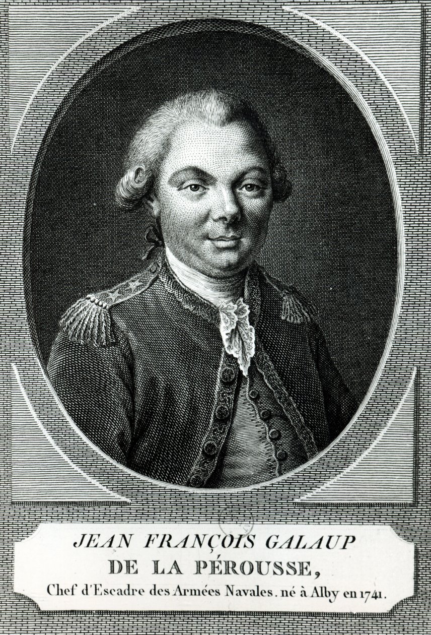 Portret van Jean François Galaup de la Pérouse (1741-88) door French School